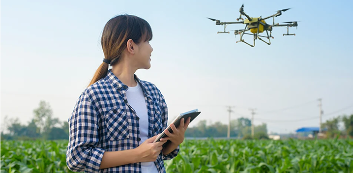 woman-drone